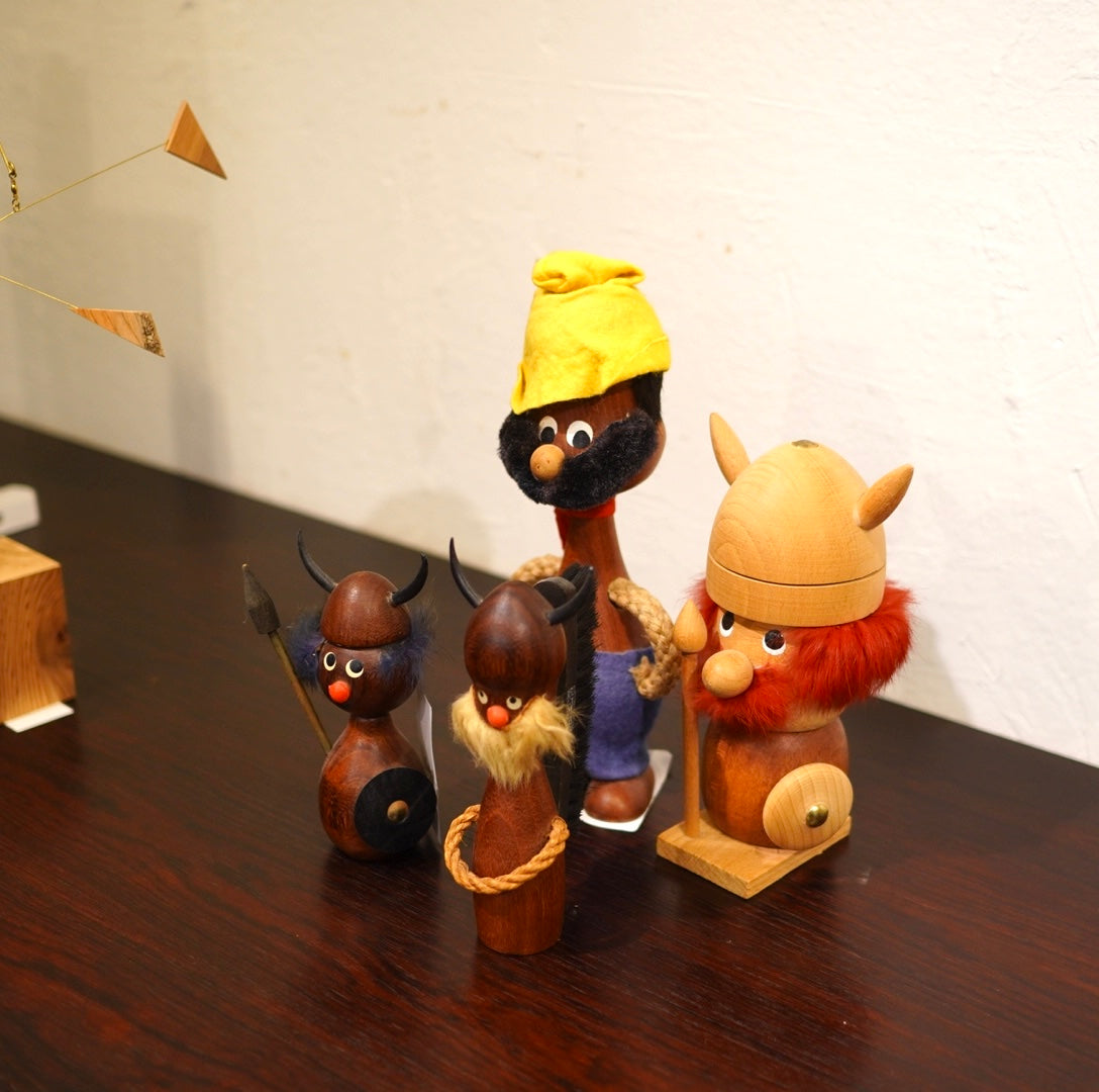 ノギンス / NOGGINS バイキング 人形 デンマーク製 北欧ヴィンテージ