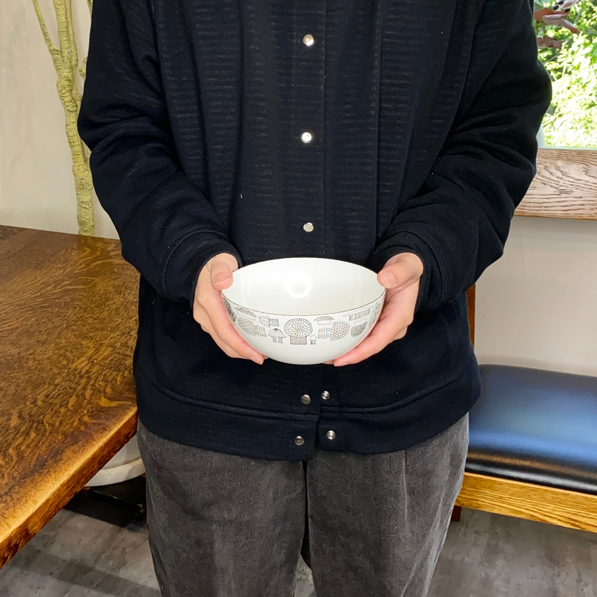 アラビア・フィネル / ARABIA・FINEL タッティ/ Tatti ボウル 小 カイ・フランク キノコボウル ヴィンテージ