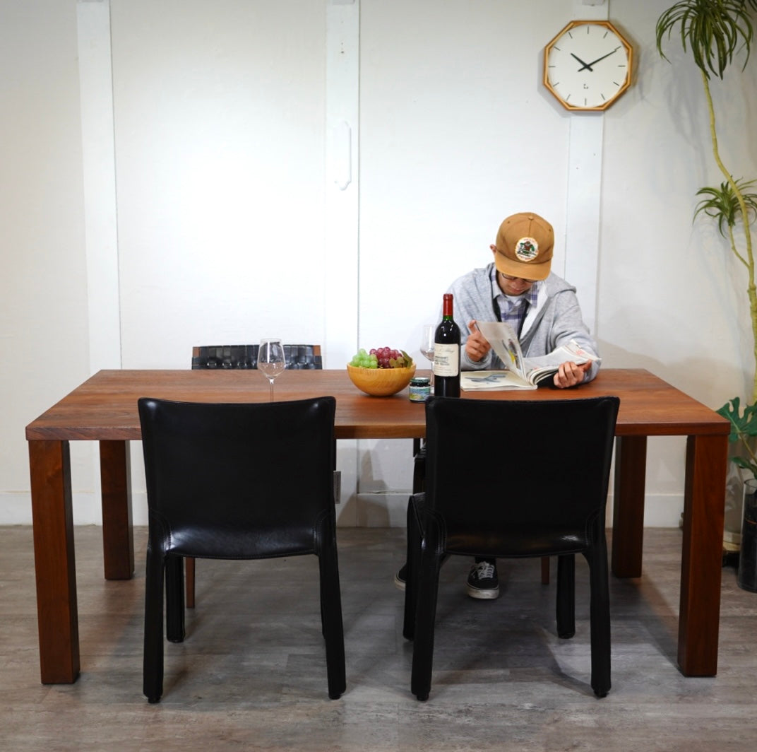 ウォールナット材 ダイニングテーブル 180㎝ 無垢