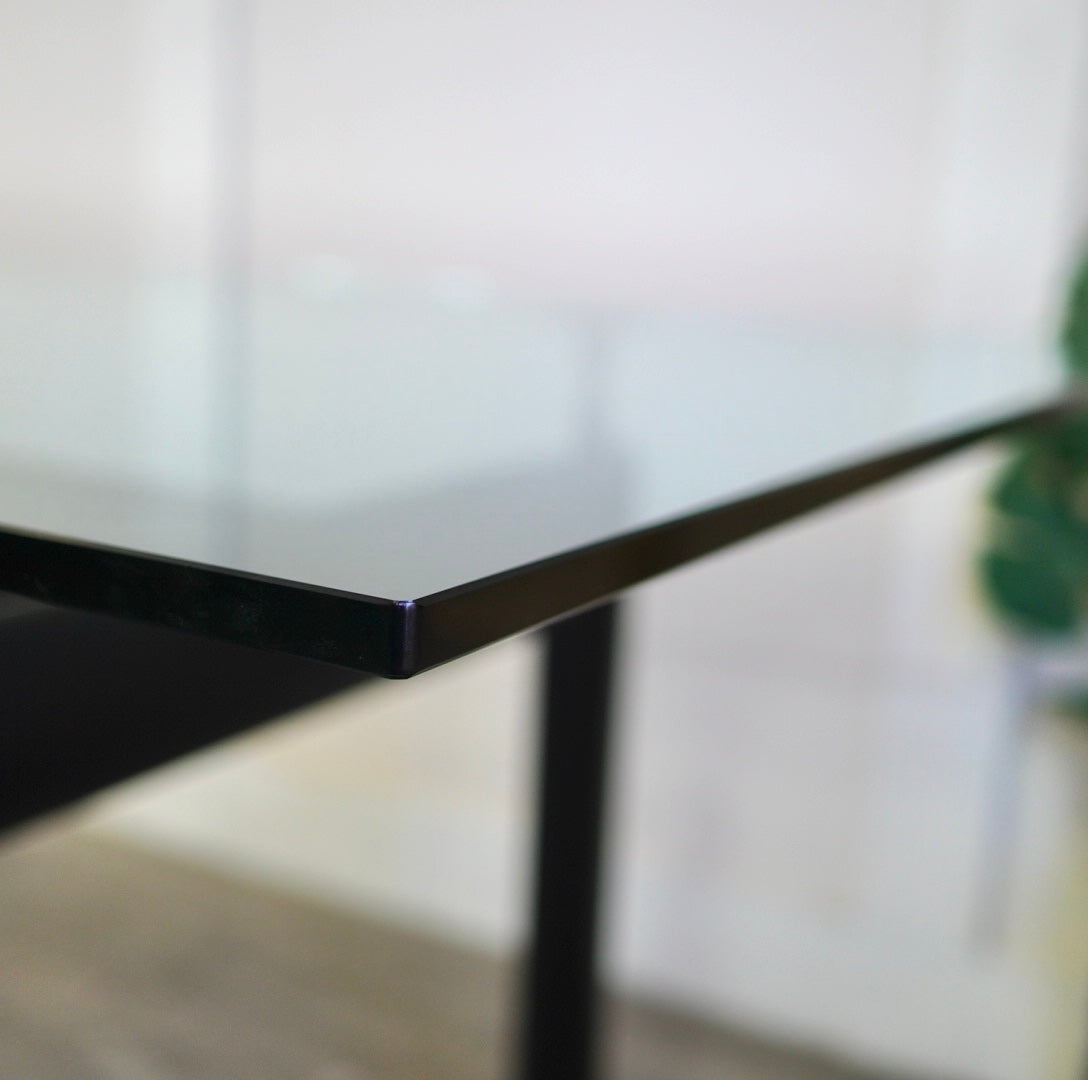 カッシーナ / Cassina 6 TABLE TUBE D’AVION LC6テーブル ガラス ダイニングテーブル ル・コルビュジェ