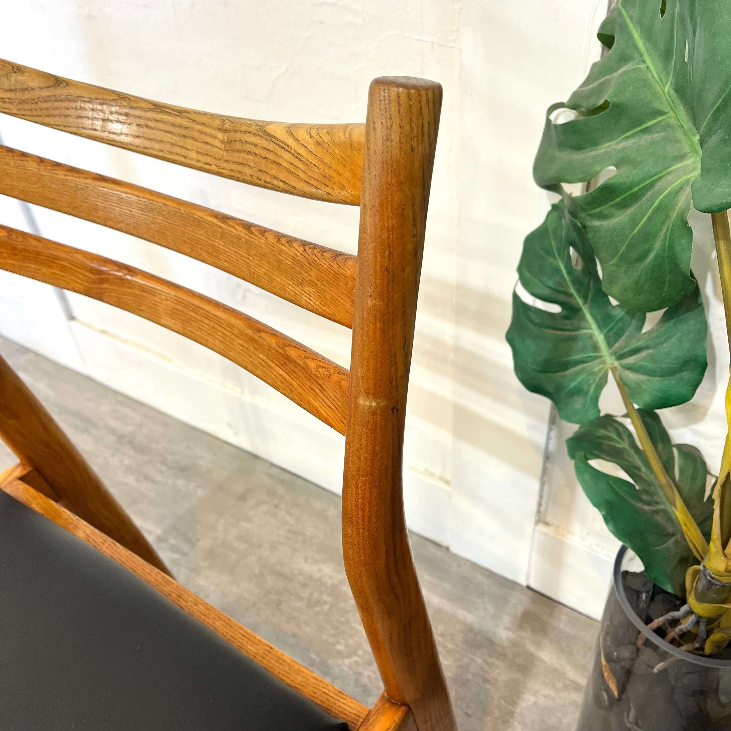 ジャパンヴィンテージ ダイニングチェア 北欧スタイル ナラ無垢材