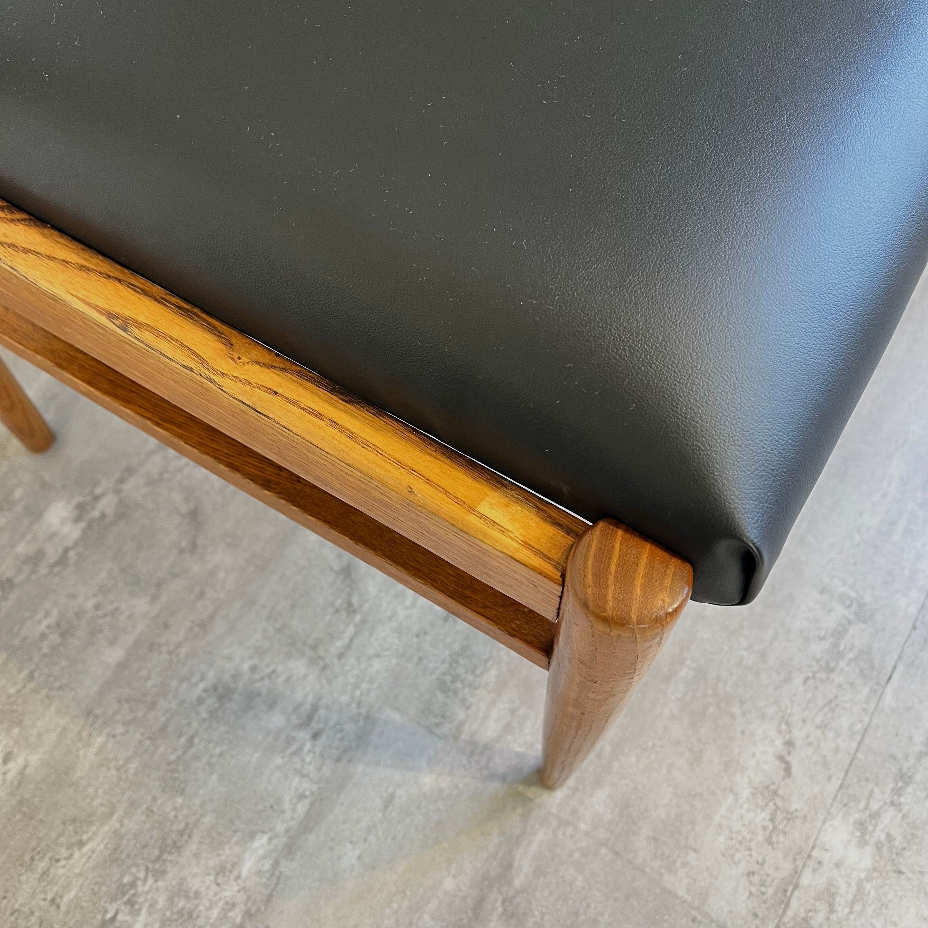 ジャパンヴィンテージ ダイニングチェア 北欧スタイル ナラ無垢材