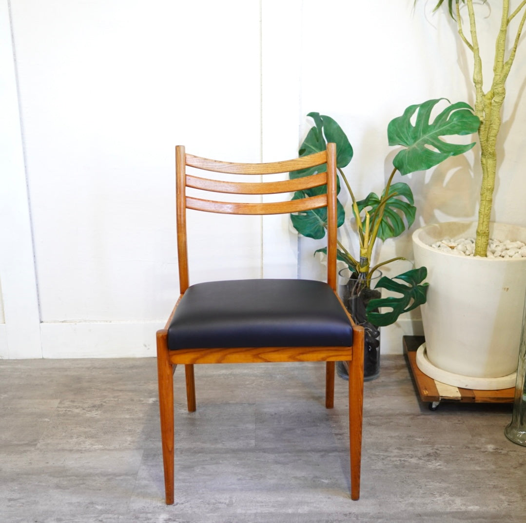 ジャパンヴィンテージ ダイニングチェア 北欧スタイル ナラ無垢材