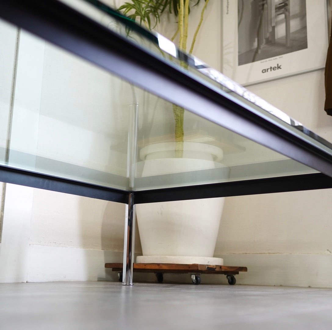 カッシーナ / Cassina LC10-P 10 TABLE EN TUBE センターテーブル ガラス ル・コルビュジェ