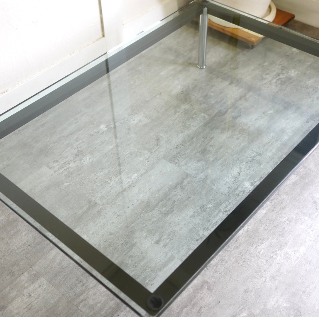 カッシーナ / Cassina LC10-P 10 TABLE EN TUBE センターテーブル ガラス ル・コルビュジェ