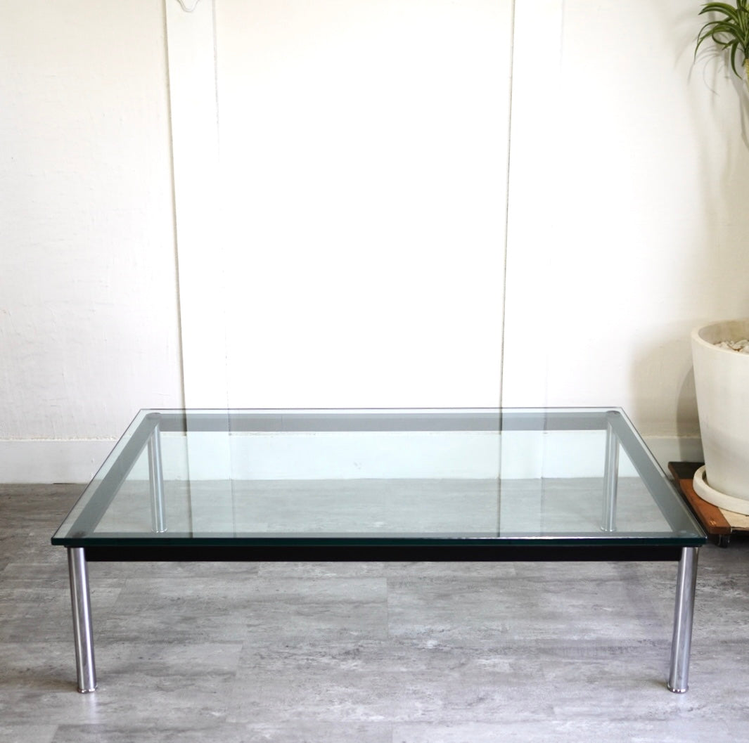 カッシーナ / Cassina LC10-P 10 TABLE EN TUBE センターテーブル ガラス ル・コルビュジェ