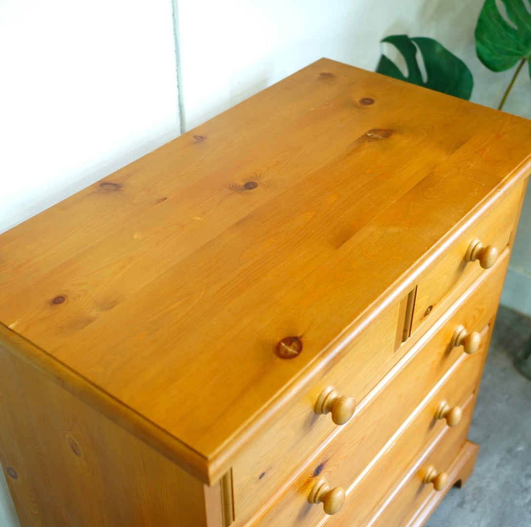 ザ・ペニーワイズ / THE PENNY WISE パイン材4段チェスト