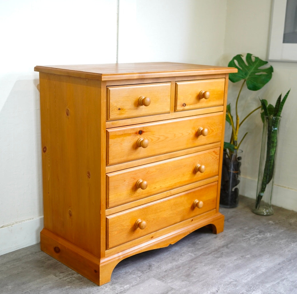 ザ・ペニーワイズ / THE PENNY WISE パイン材4段チェスト