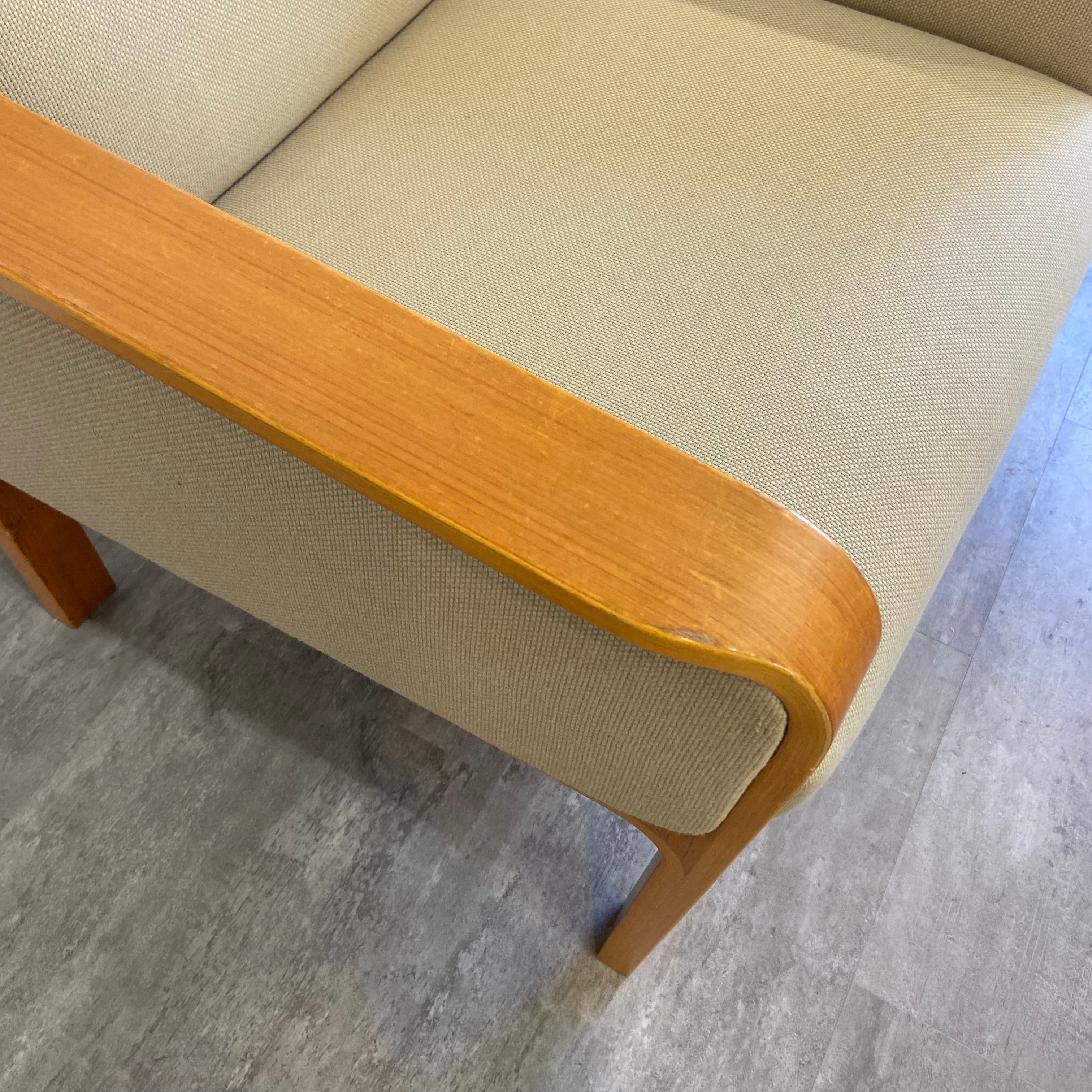 天童木工 / Tendo プライウッド アームソファ 1人掛け レトロ