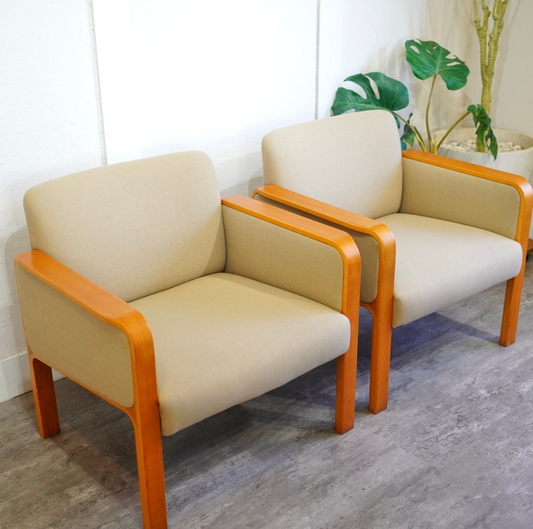 天童木工 / Tendo プライウッド アームソファ 1人掛け レトロ