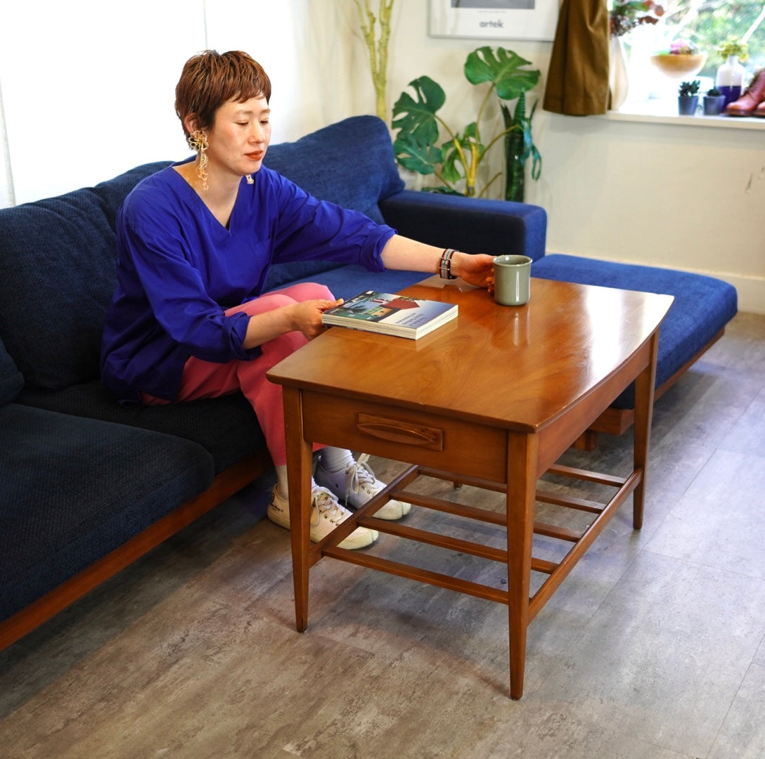 アメリカンヴィンテージ サイドテーブル ミッドセンチュリー ウォールナット