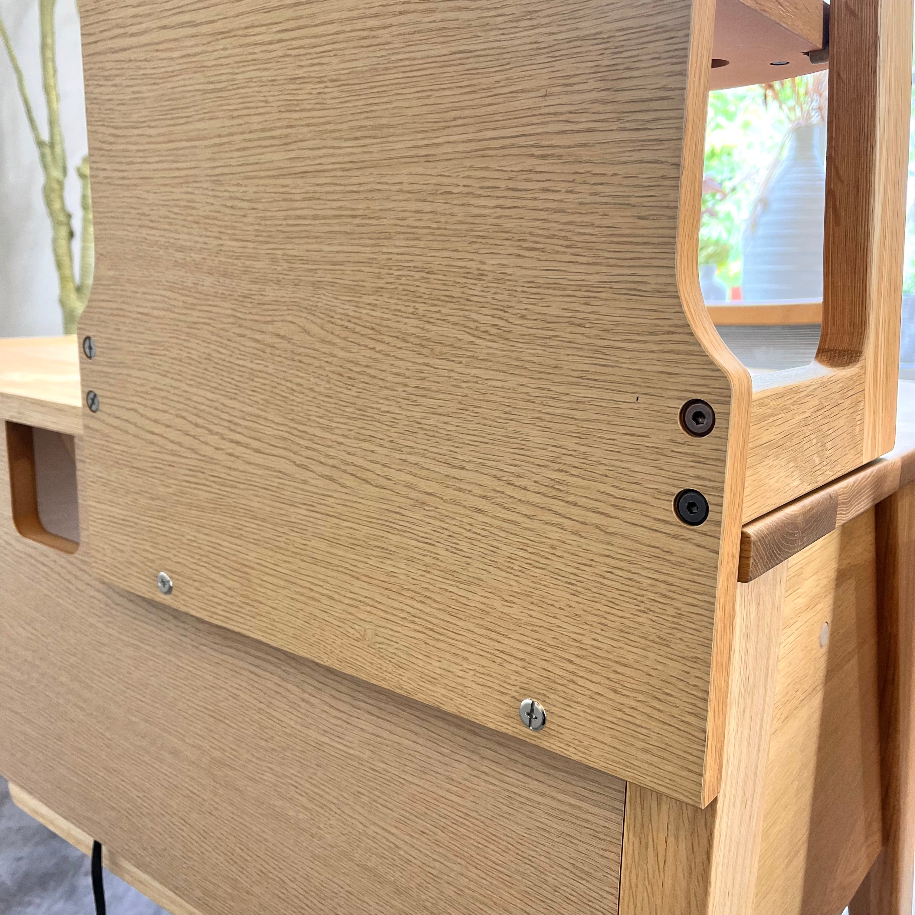 カリモク家具 ピュアナチュール / Pure nature デスクセット チェア ワゴン 棚 オーク