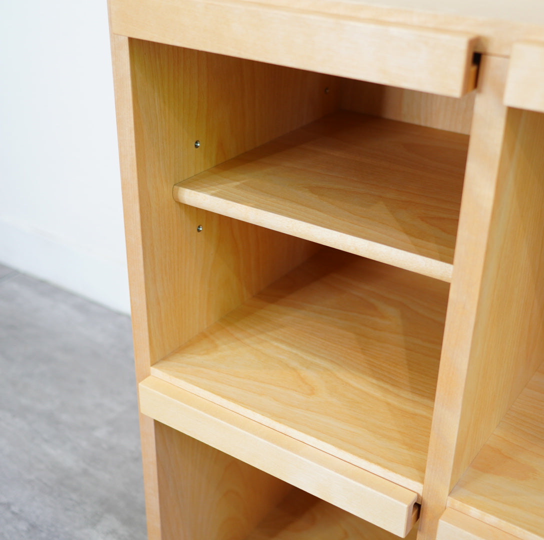 シャルドネ / CHARDONNAY フラップサイドボード マガジンラック 3列2段 ブックシェルフ