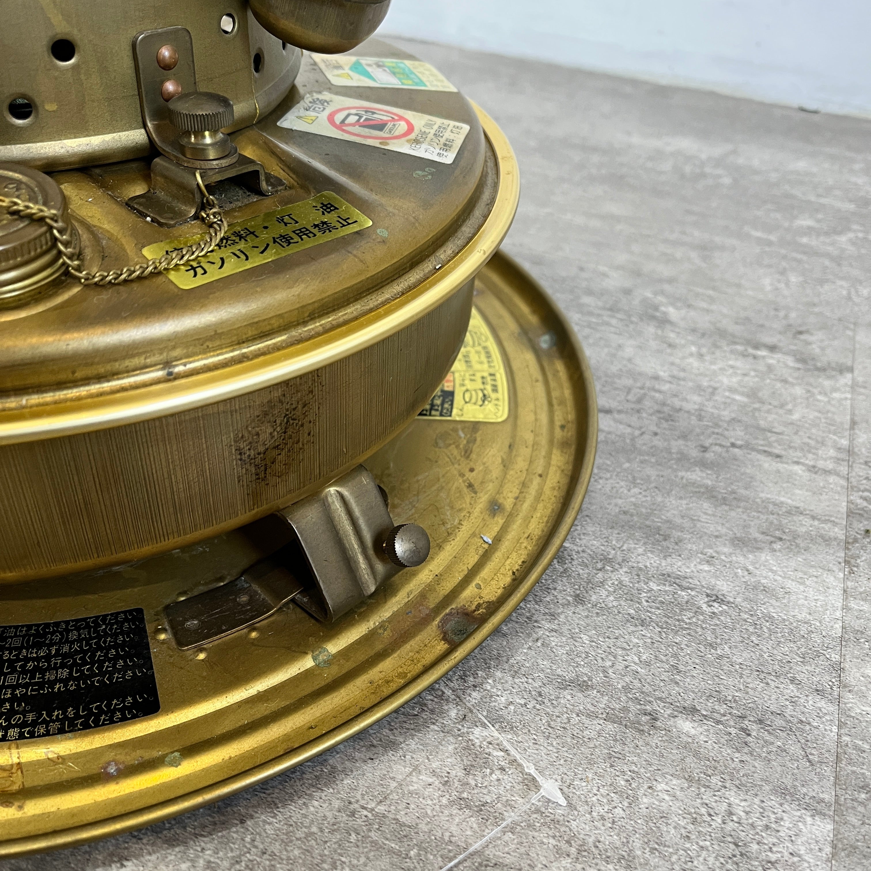 ニッセン / 日本船燈 ストーブ IS-3DX ゴールドフレーム