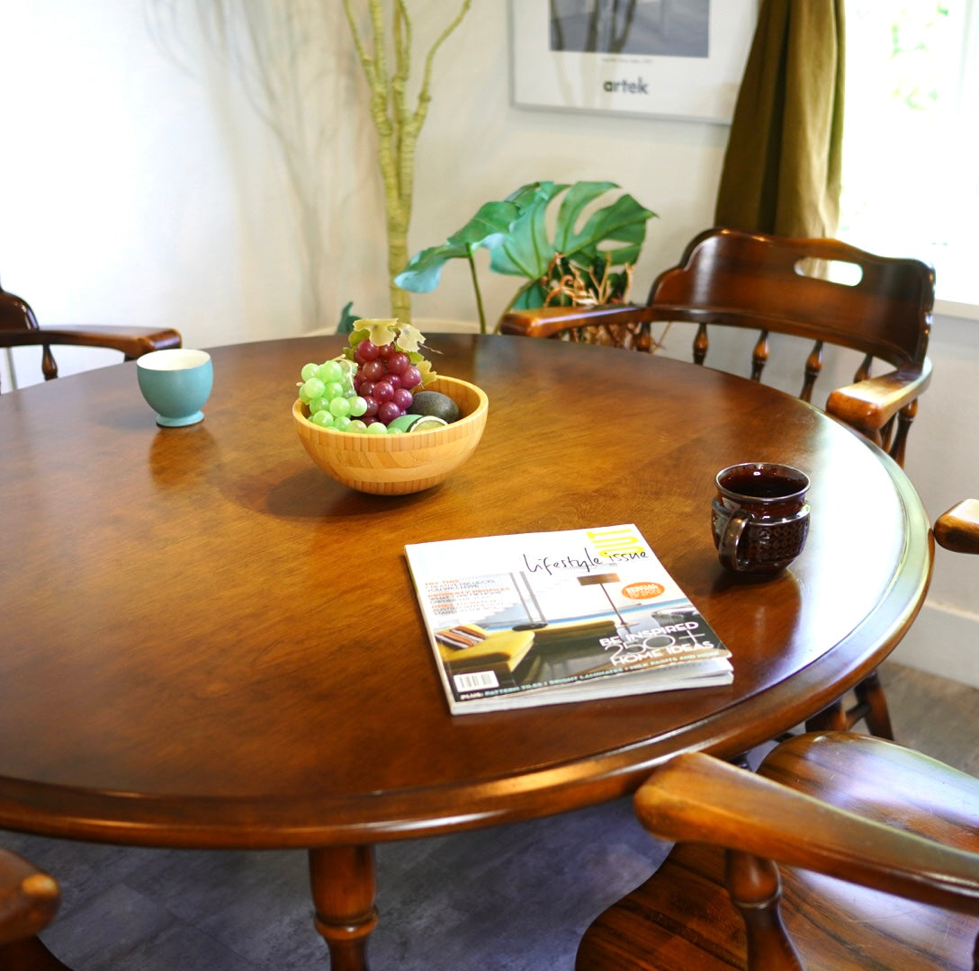 飛騨産業 / HIDA 穂高 ラウンドダイニングテーブル