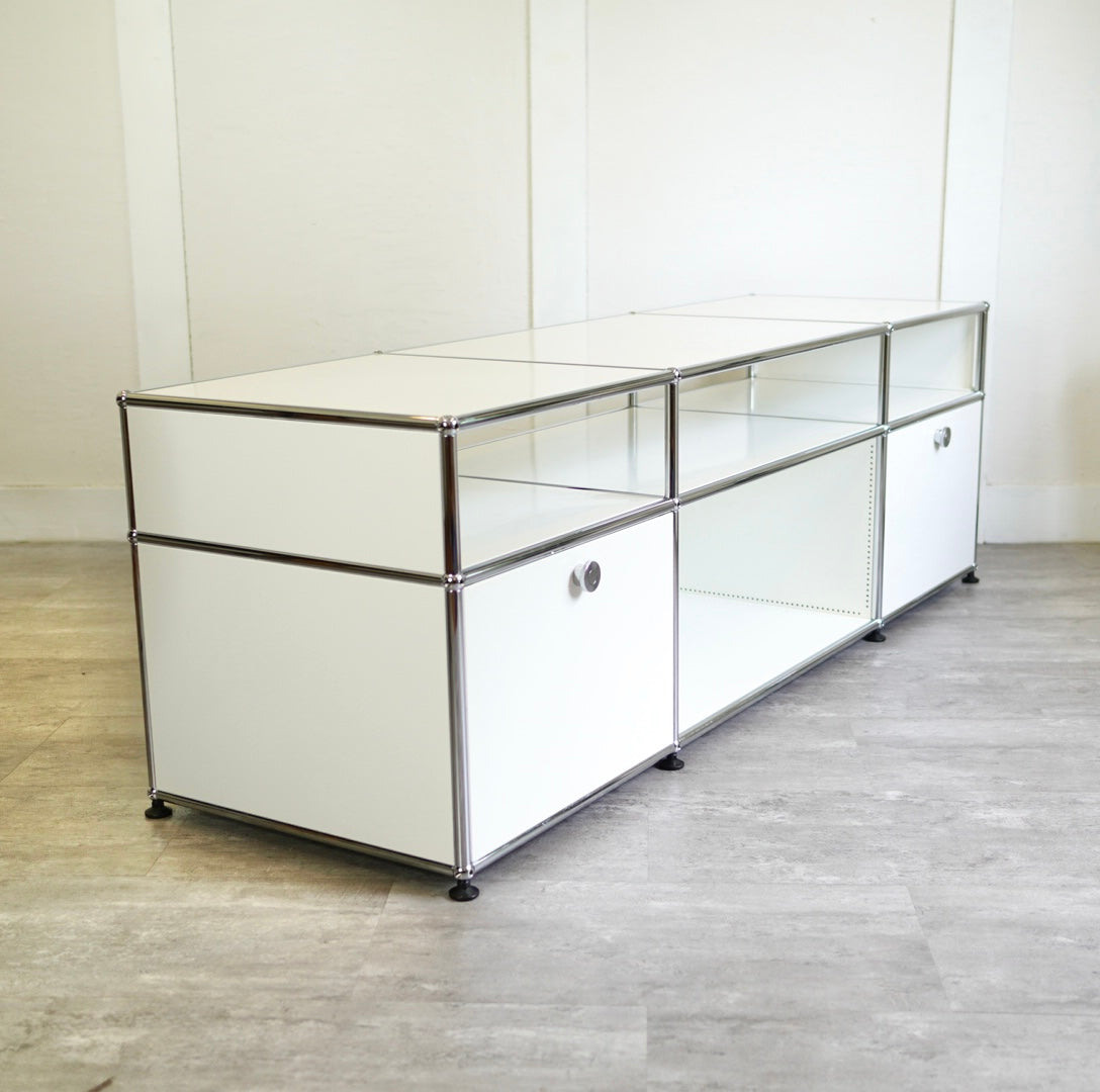 USMハラー / USM Haller モジュラーキャビネット オープンシェルフ 3列 