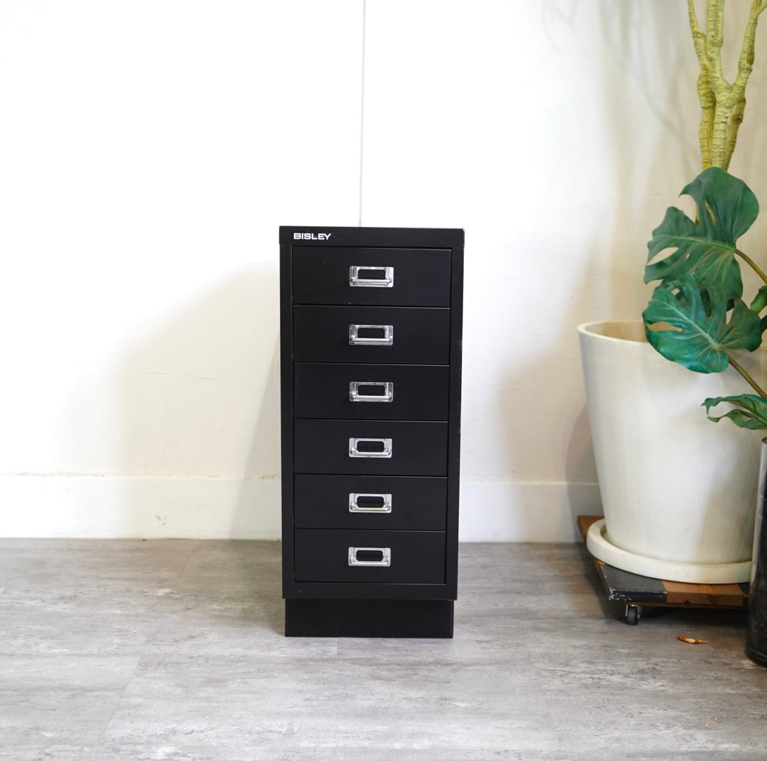 ビスレー / BISLEY 29シリーズ A4キャビネット 6段 ブラック