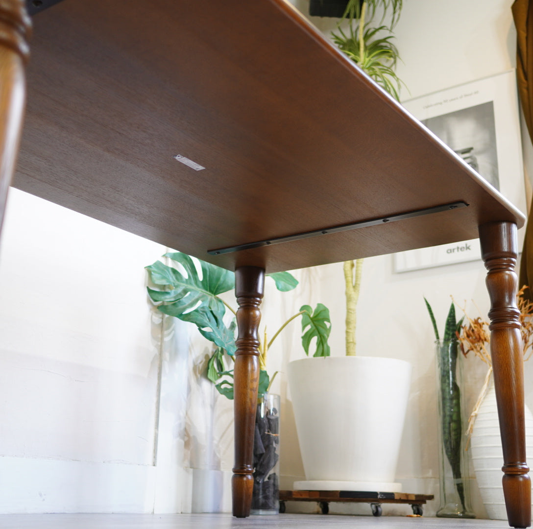 飛騨産業 / HIDA 穂高 ダイニングテーブル ろくろ脚