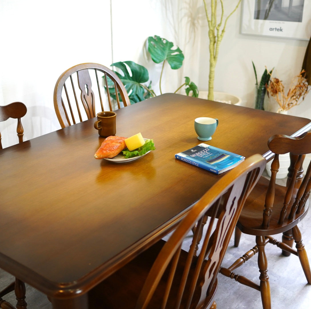 飛騨産業 / HIDA 穂高 ダイニングテーブル ろくろ脚