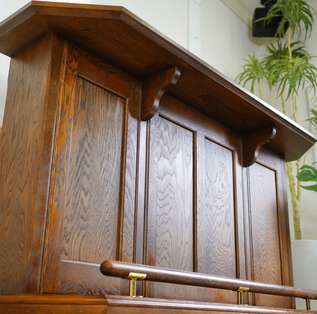 ナラ材 バーカウンター 作業台