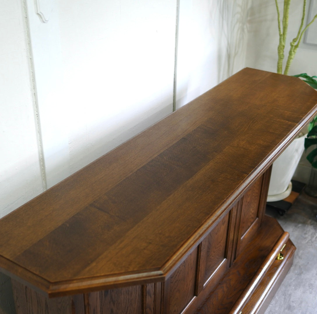 ナラ材 バーカウンター 作業台