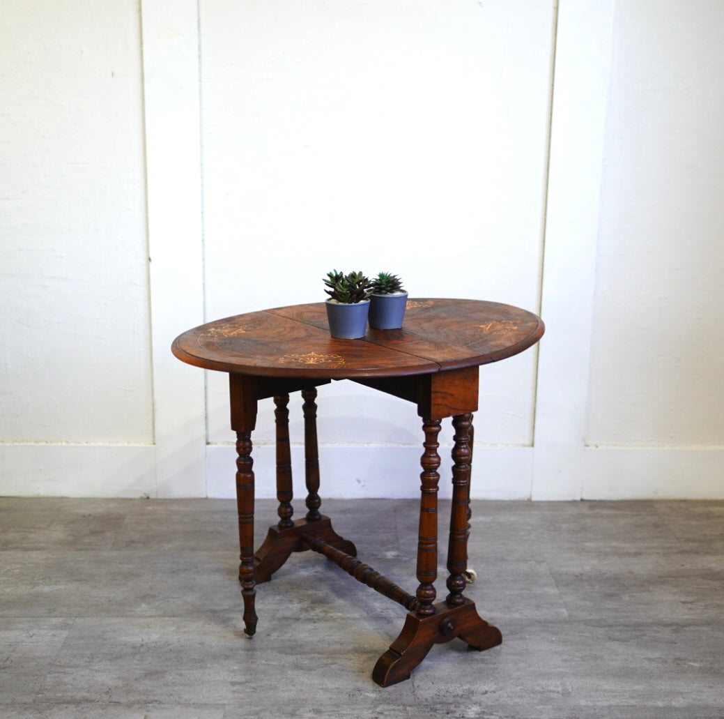 バタフライ サイドテーブル ヴィクトリアン 英国アンティーク