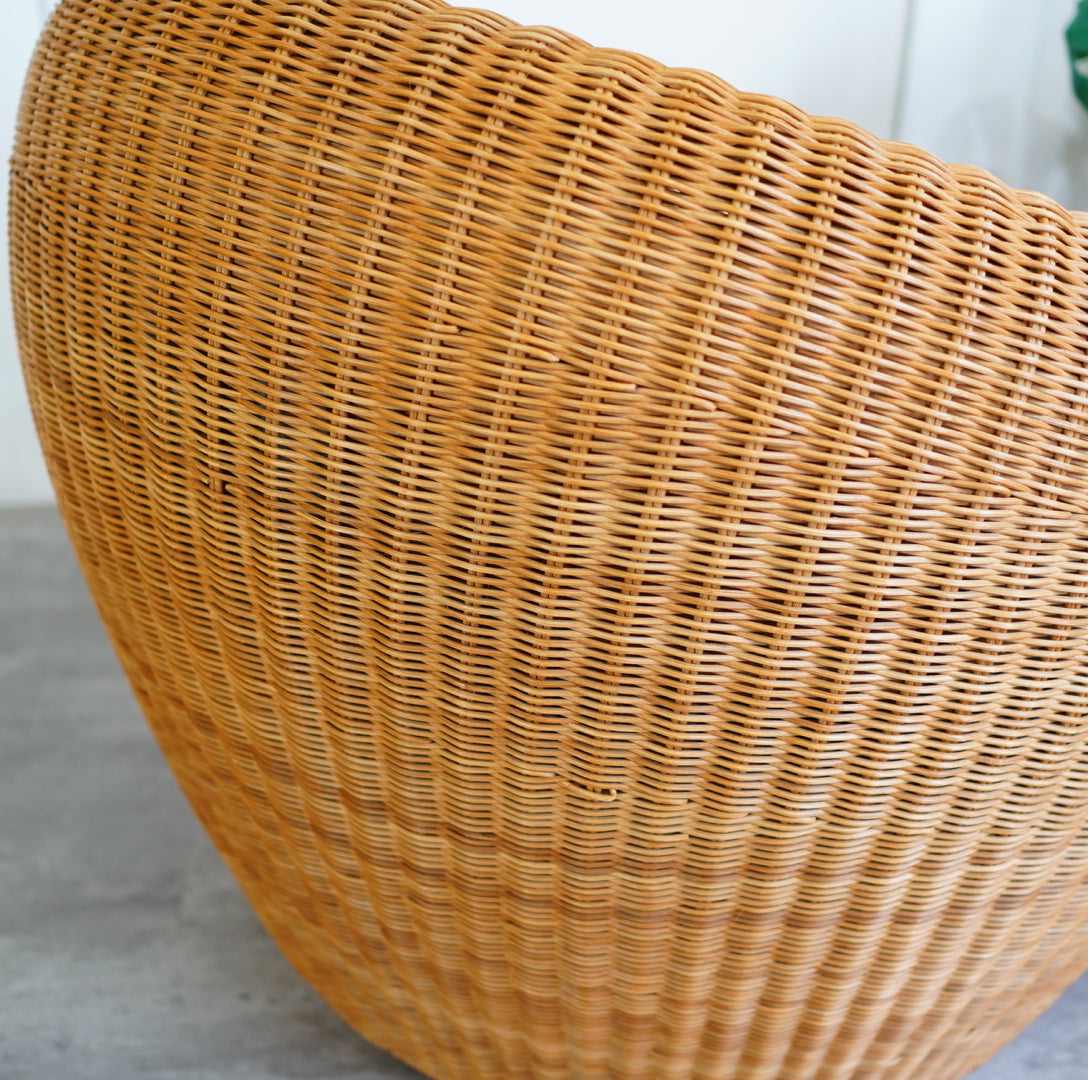 山川ラタン 剣持勇 アームレスチェア ヴィンテージ