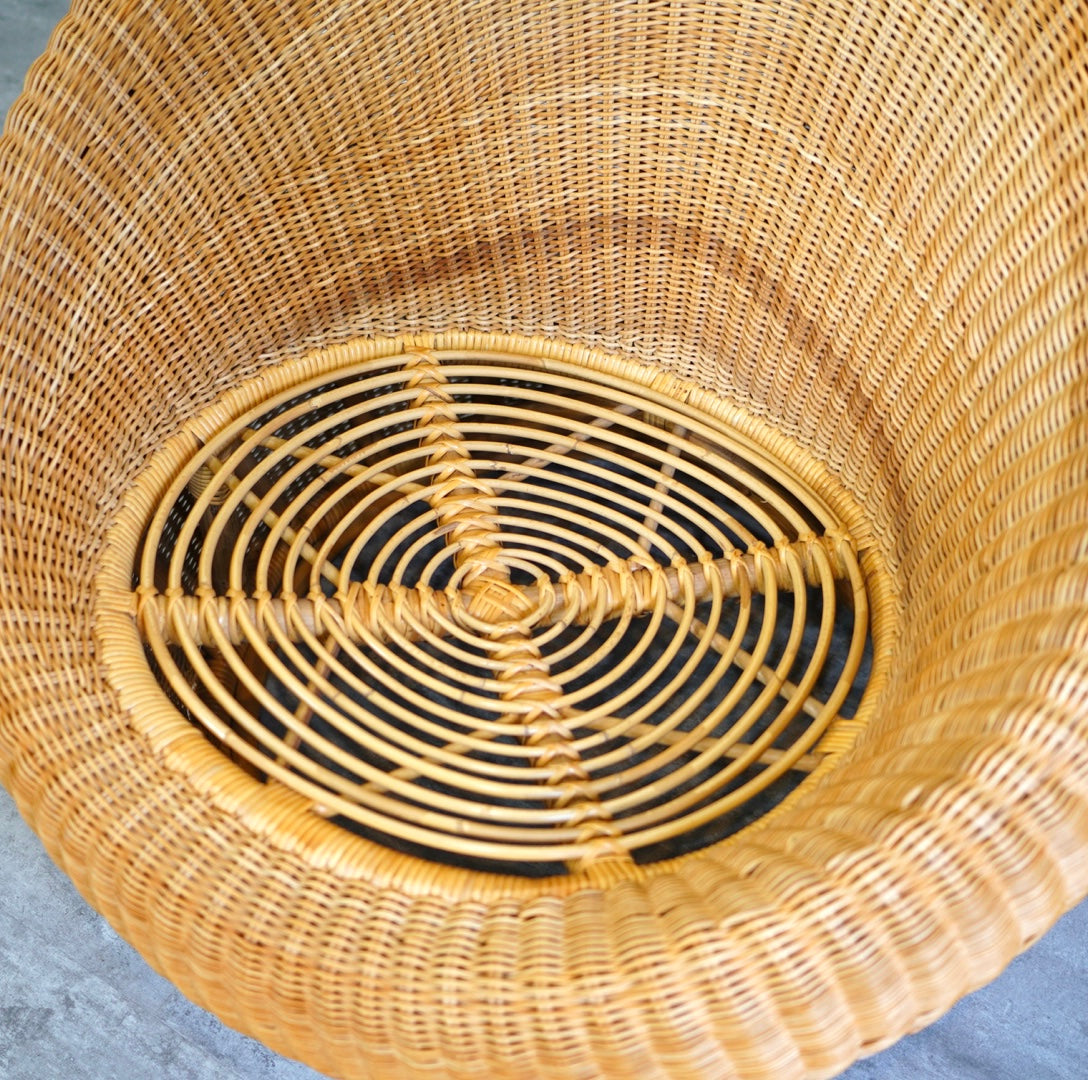 山川ラタン 剣持勇 アームレスチェア ヴィンテージ