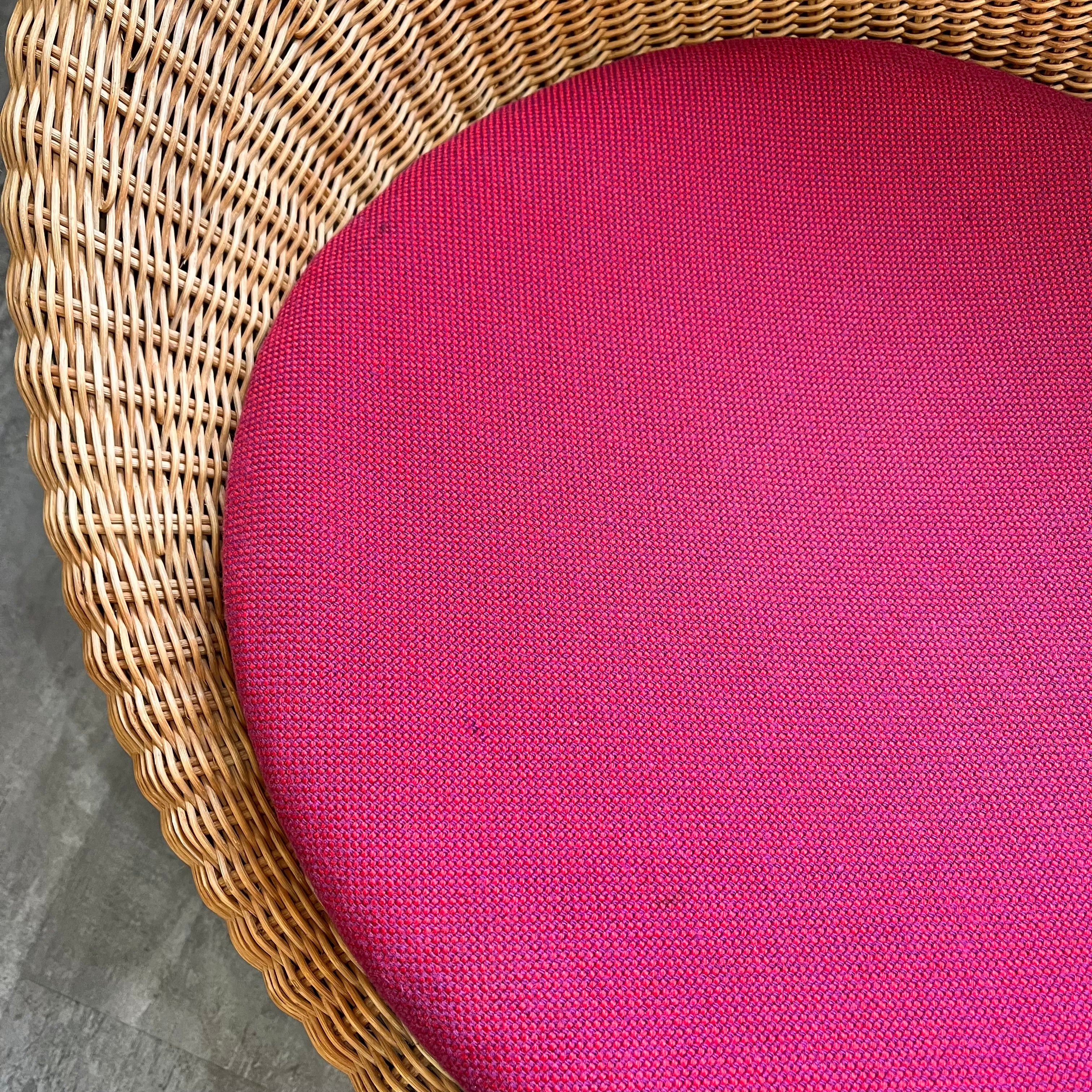 山川ラタン 剣持勇 アームレスチェア ヴィンテージ