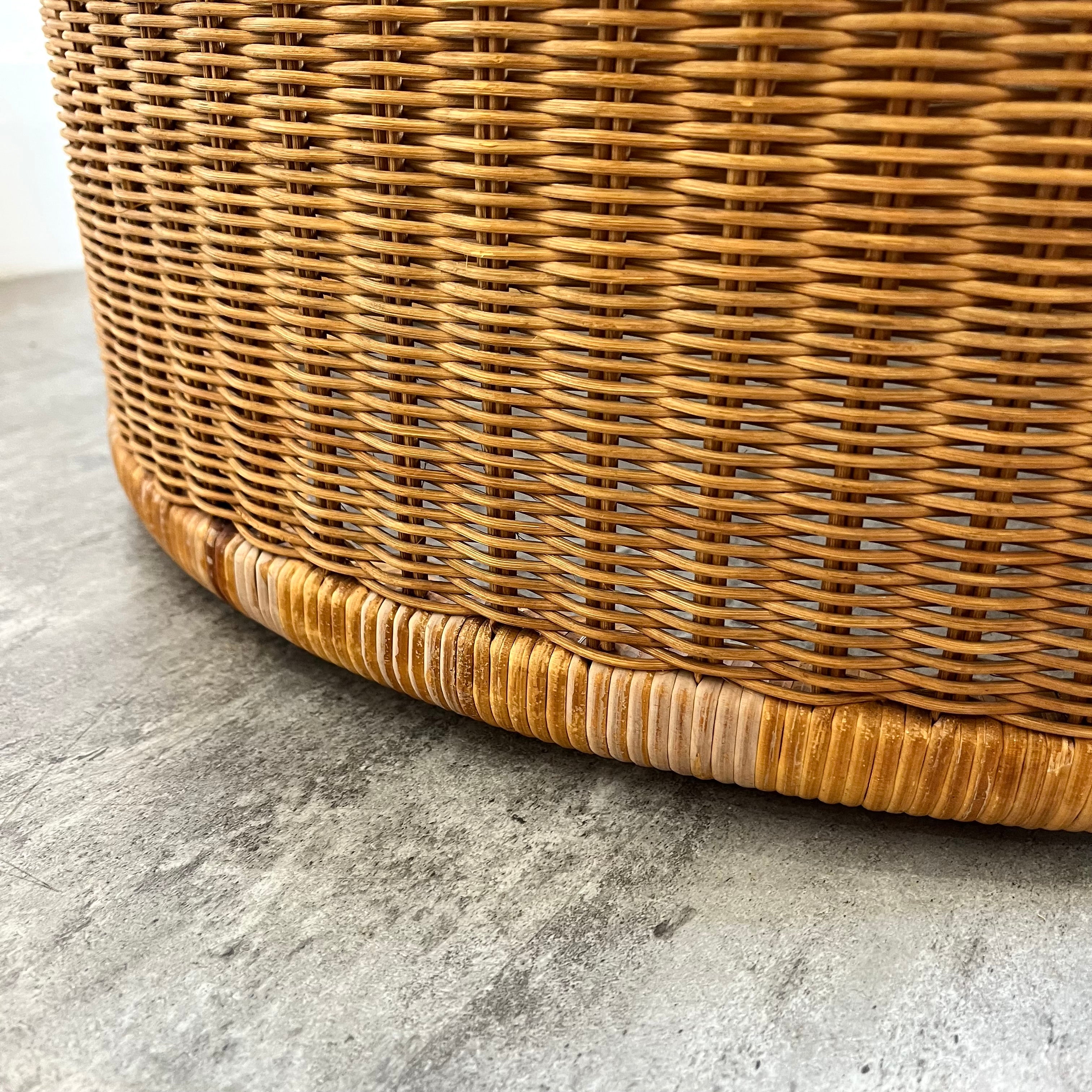 山川ラタン 剣持勇 センターテーブル ヴィンテージ