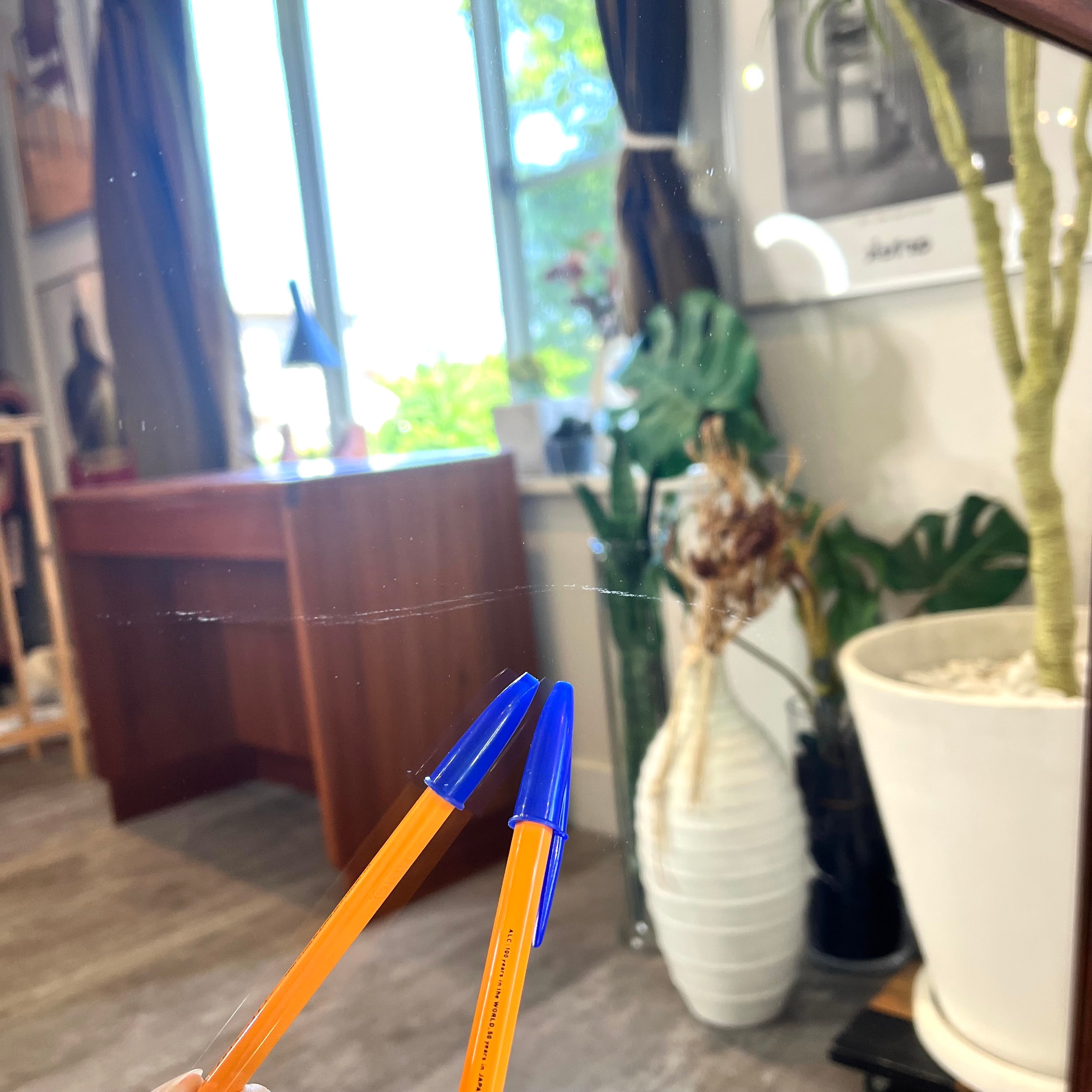 アメリカンヴィンテージウォールミラー【4】 鏡