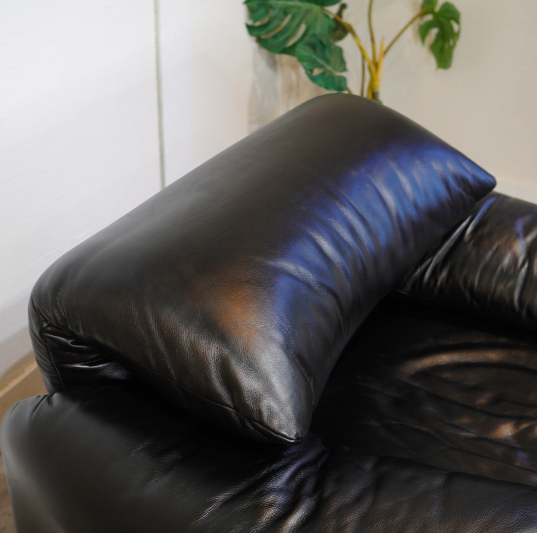 カッシーナ / Cassina 675-1P マラルンガ 本革 1人掛け ソファ ヴィコ・マジストレッティ