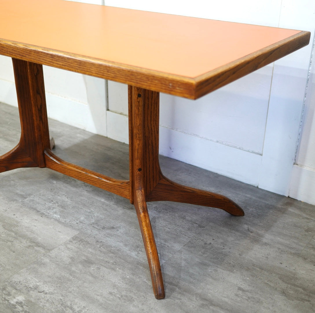 アメリカンヴィンテージ サイドテーブル オーク ミッドセンチュリー