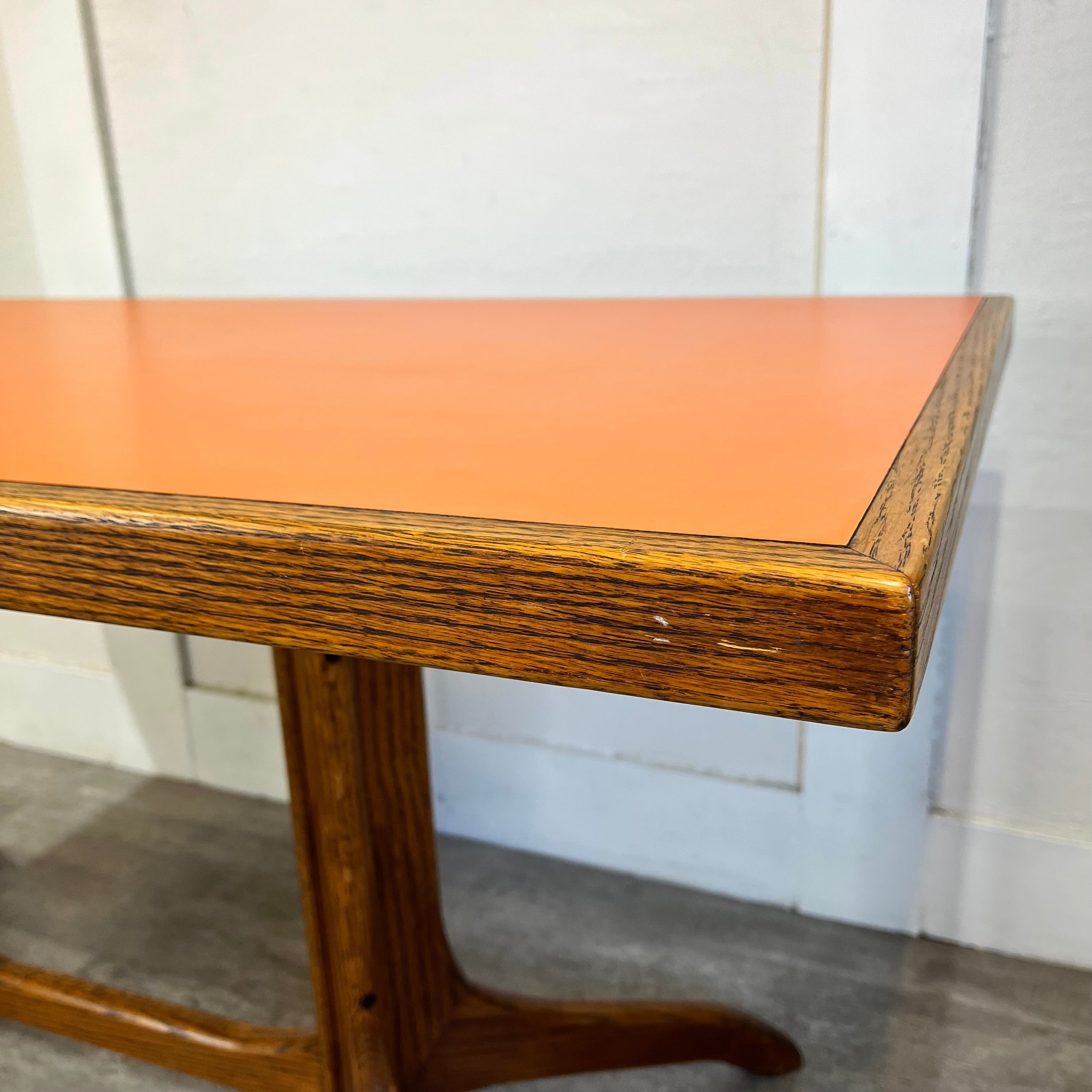 アメリカンヴィンテージ サイドテーブル オーク ミッドセンチュリー