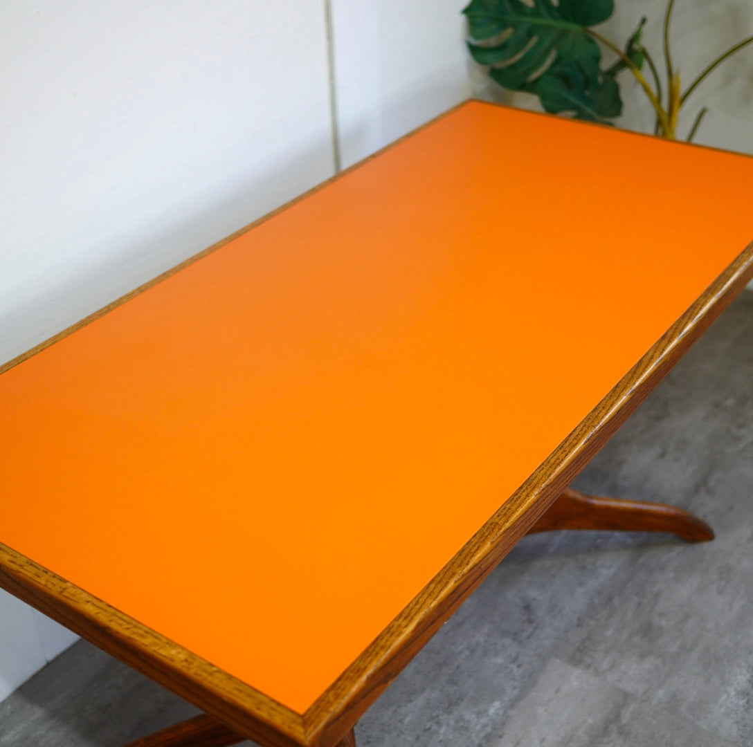 アメリカンヴィンテージ サイドテーブル オーク ミッドセンチュリー