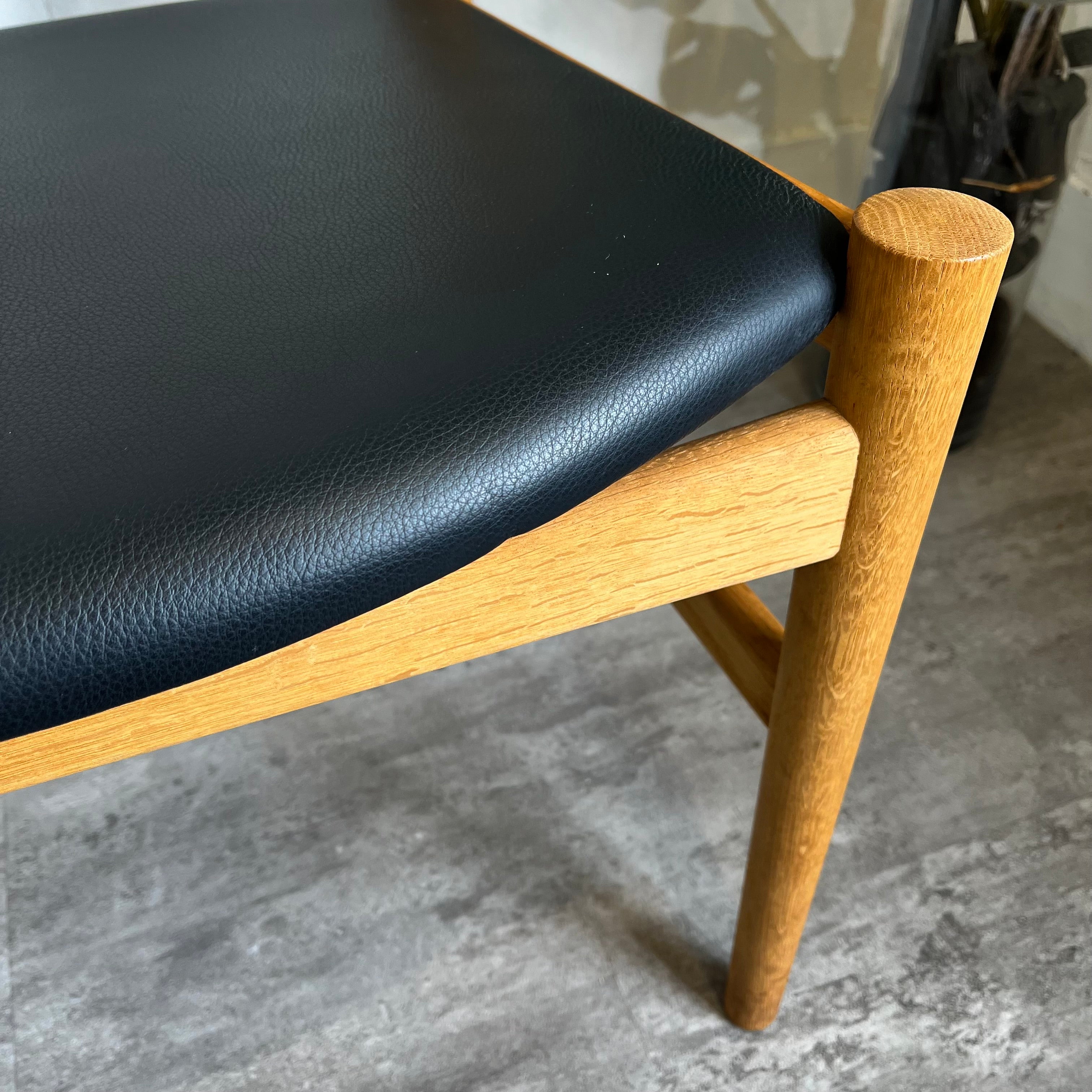 PPモブラー / PP MØBLER PP58チェア ハンス・J・ウェグナー オーク材 本革