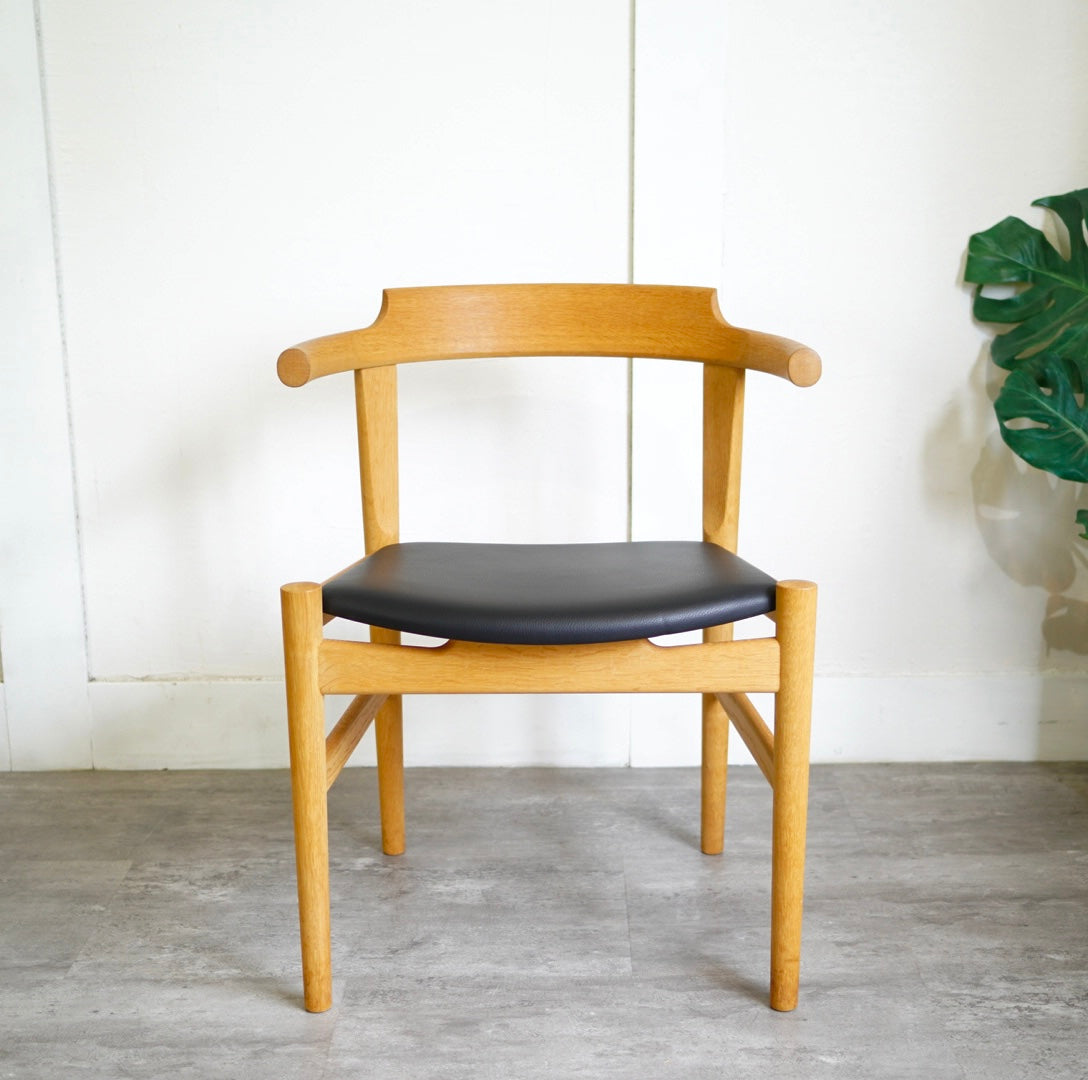 PPモブラー / PP MØBLER PP58チェア ハンス・J・ウェグナー オーク材 本革
