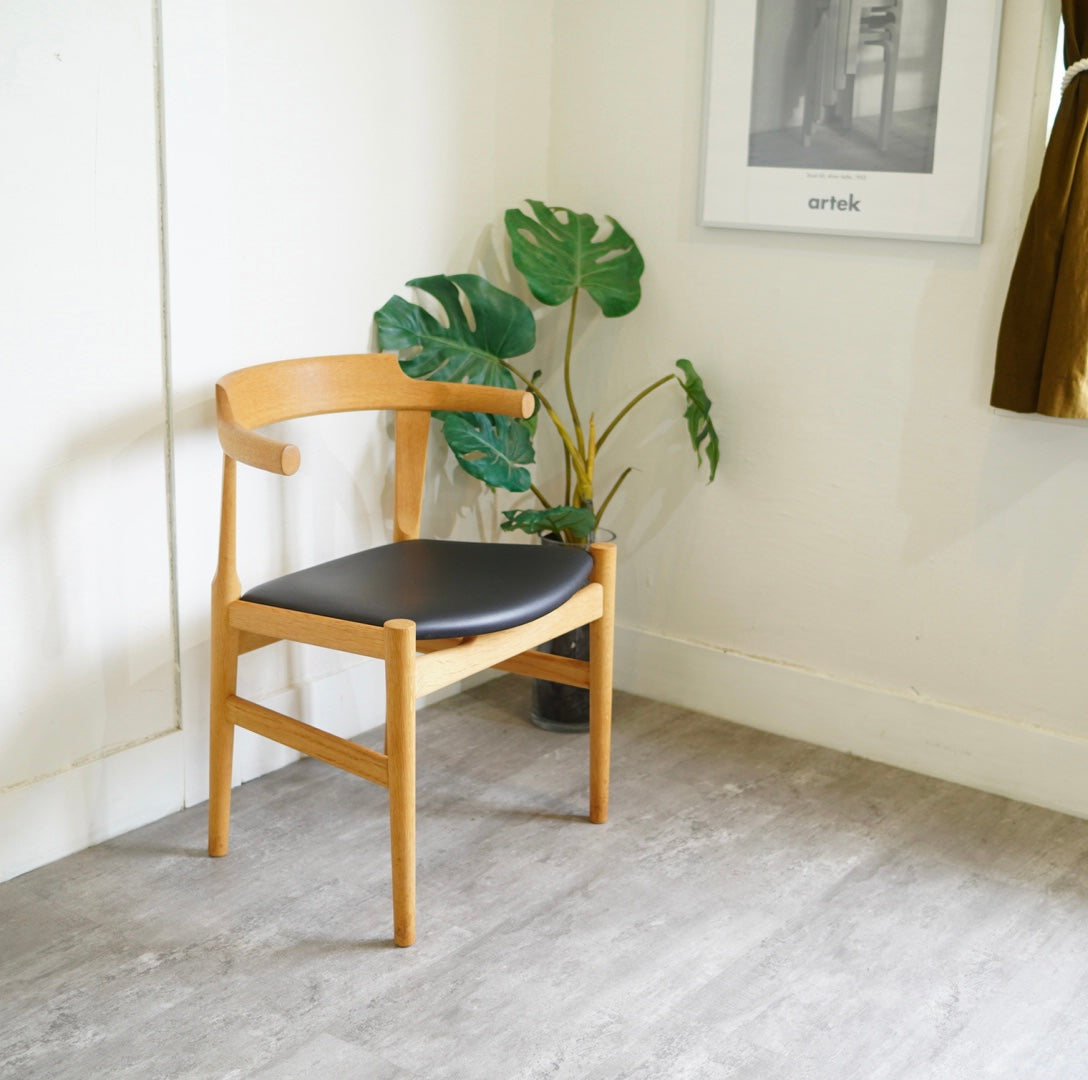 PPモブラー / PP MØBLER PP58チェア ハンス・J・ウェグナー オーク材 本革
