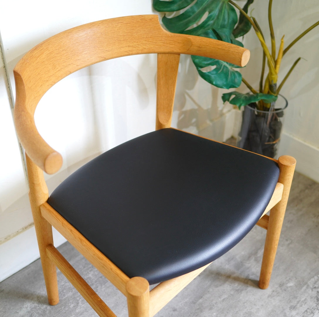 PPモブラー / PP MØBLER PP58チェア ハンス・J・ウェグナー オーク材 本革