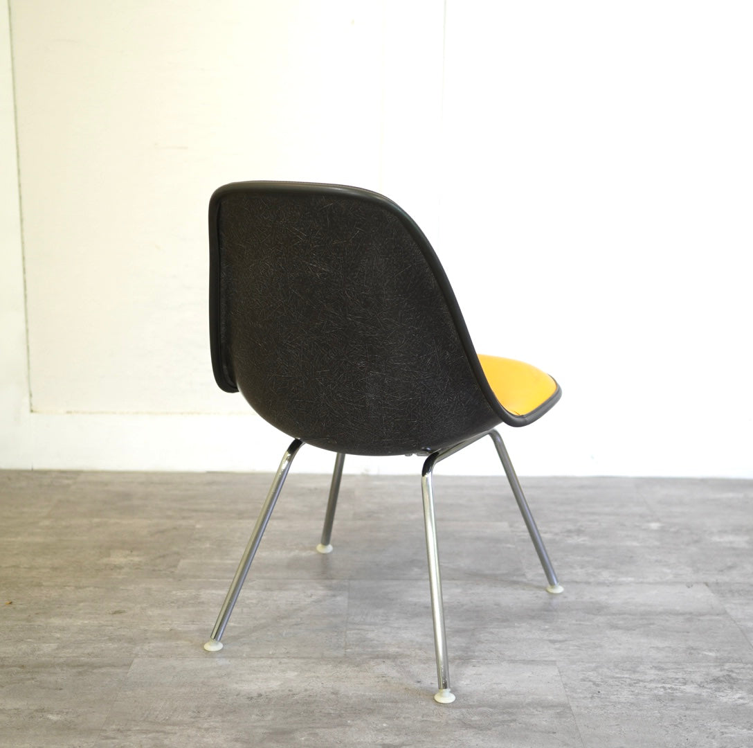 ハーマンミラー / Herman Miller サイドシェルチェア ナウガレザー チャールズ&レイ・イームズ ヴィンテージ