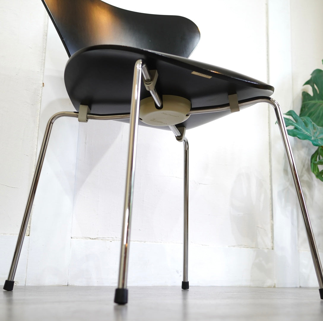 フリッツハンセン / FRITZ HANSEN セブンチェア / sevenchair ラッカー ブラック アルネ・ヤコブセン