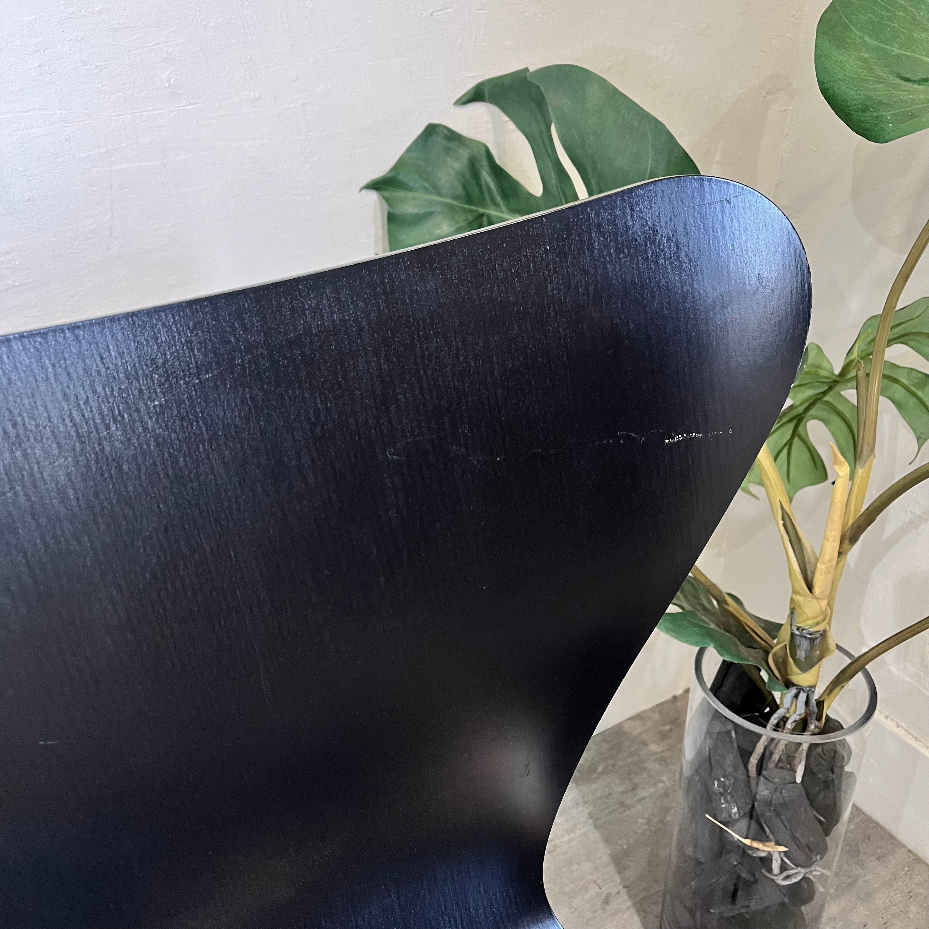 フリッツ・ハンセン / FRITZ HANSEN セブンチェア / seven chair カラードアッシュ ブラック アルネ・ヤコブセン 北欧