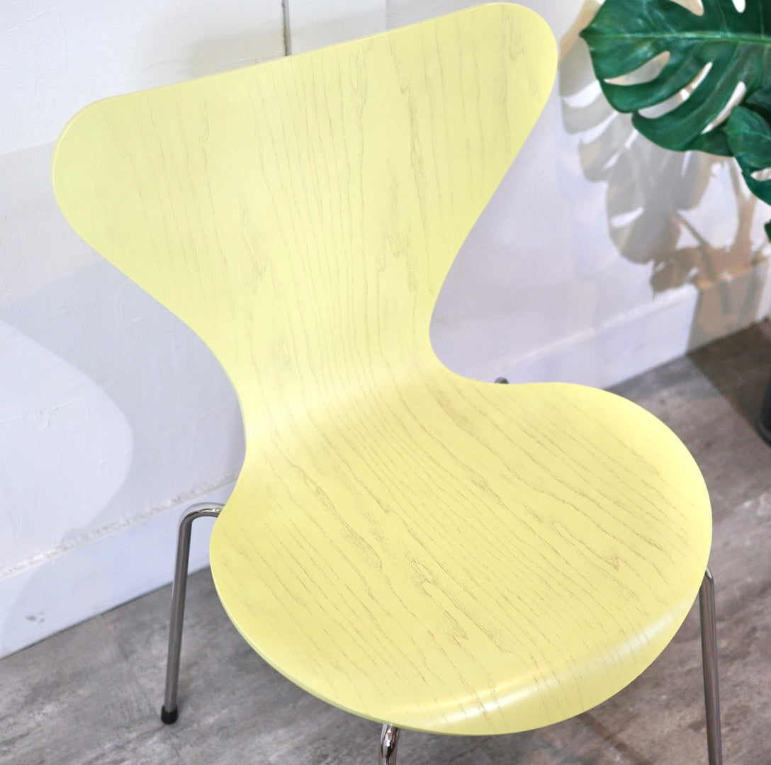 フリッツハンセン / FRITZ HANSEN セブンチェア / seven chair カラードアッシュ レモンライム アルネ・ヤコブセン 北欧