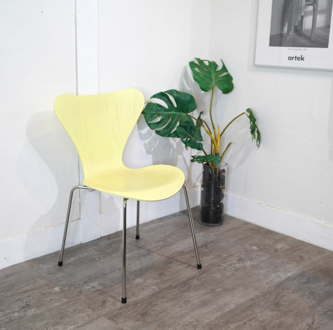 フリッツハンセン / FRITZ HANSEN セブンチェア / seven chair カラードアッシュ レモンライム アルネ・ヤコブセン 北欧