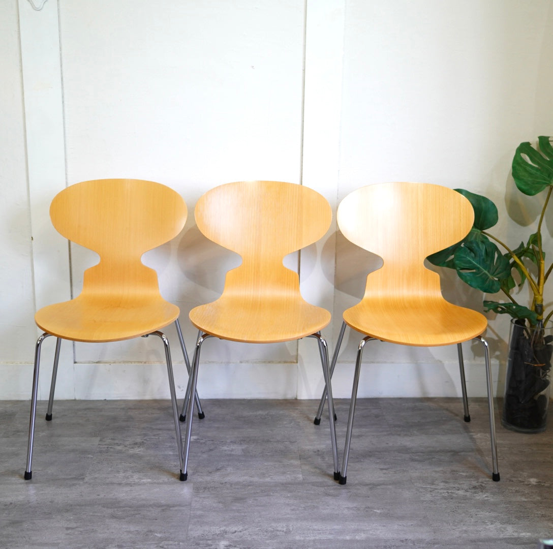 フリッツハンセン / FRITZ HANSEN アントチェア / antchair ナチュラルウッド ビーチ アルネ・ヤコブセン