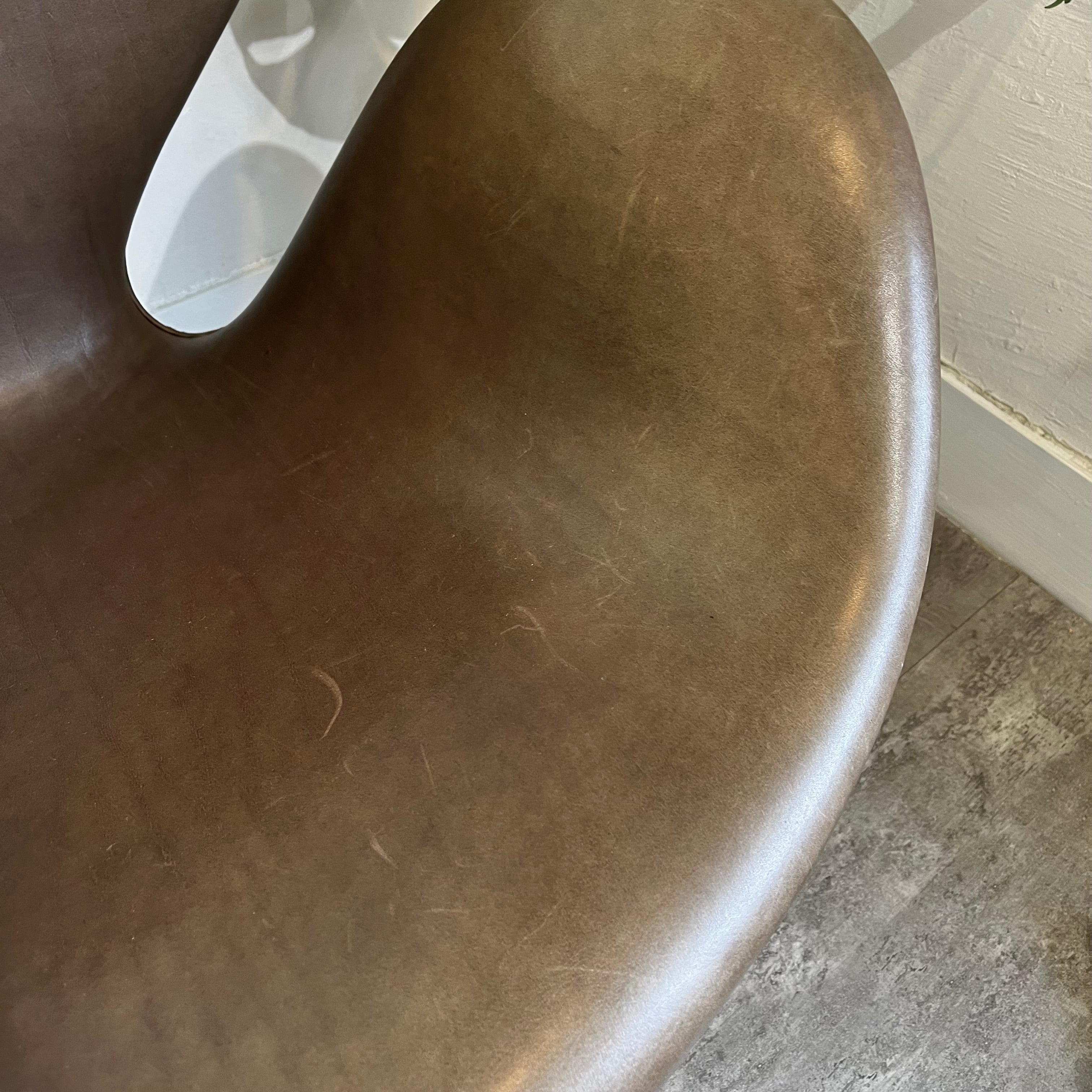 フリッツハンセン/FRITZ HANSEN スワンチェア/SWAN 50周年モデル アルネ・ヤコブセン/ Arne Jacobsen 本革張