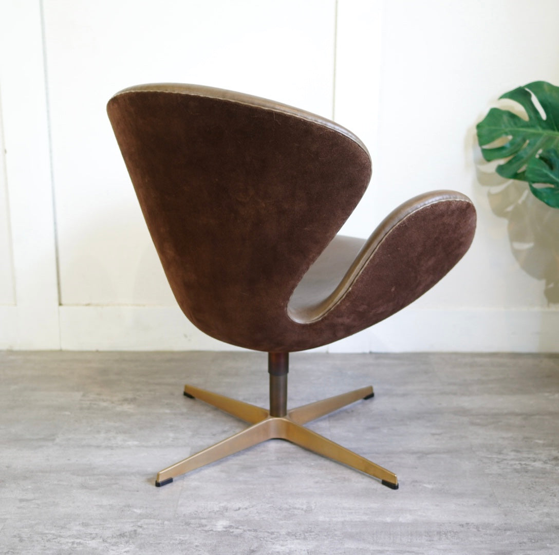 フリッツハンセン/FRITZ HANSEN スワンチェア/SWAN 50周年モデル アルネ・ヤコブセン/ Arne Jacobsen 本革張