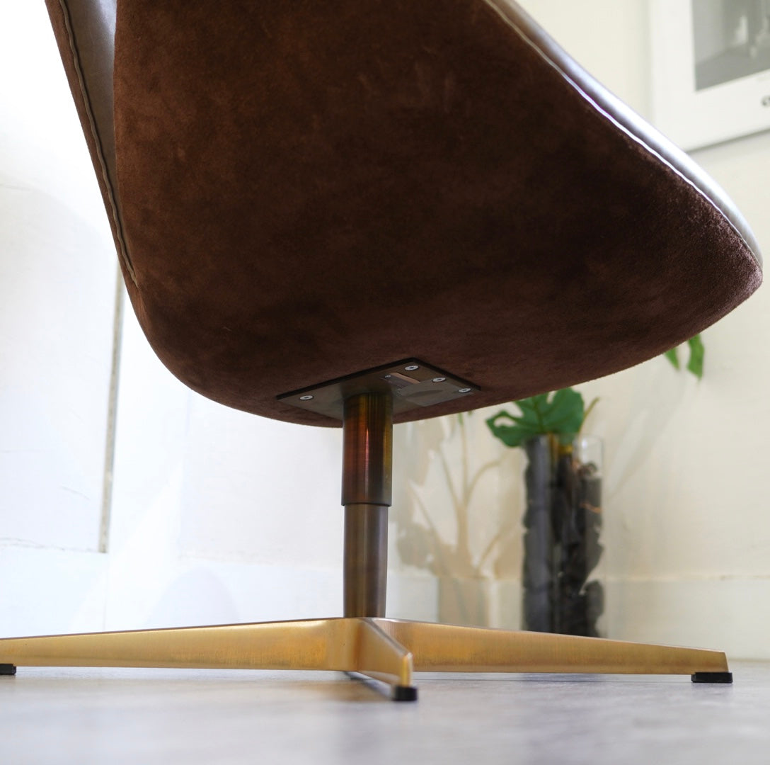 フリッツハンセン/FRITZ HANSEN スワンチェア/SWAN 50周年モデル アルネ・ヤコブセン/ Arne Jacobsen 本革張