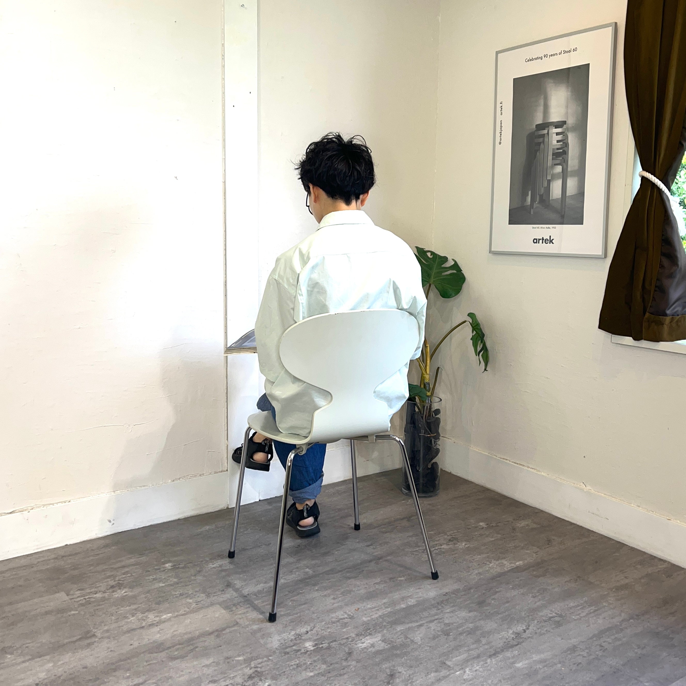 フリッツハンセン / FRITZ HANSEN アントチェア / antchair ラッカー パール アルネ・ヤコブセン