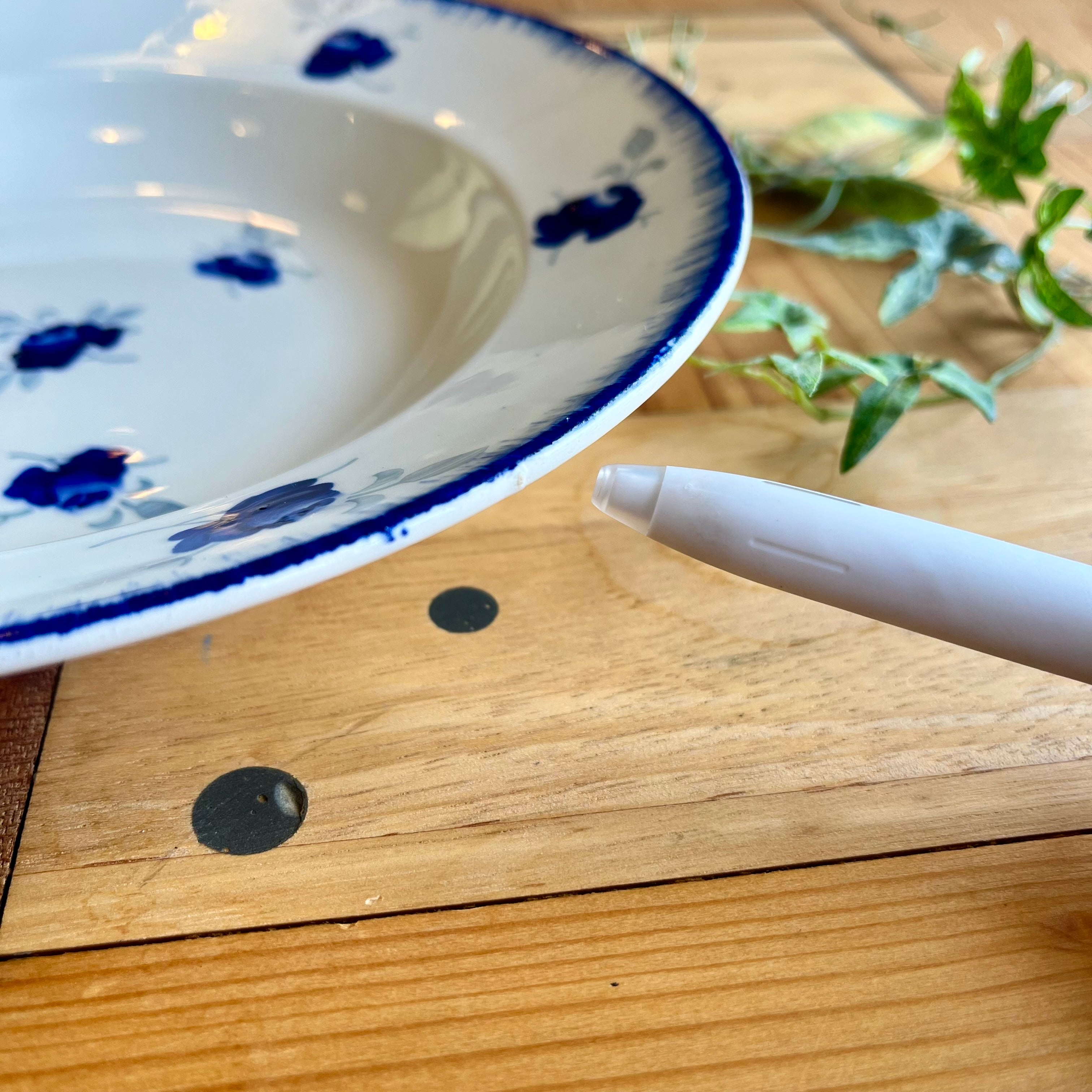 リュネヴィル / Luneville スープ皿 フランス アンティーク